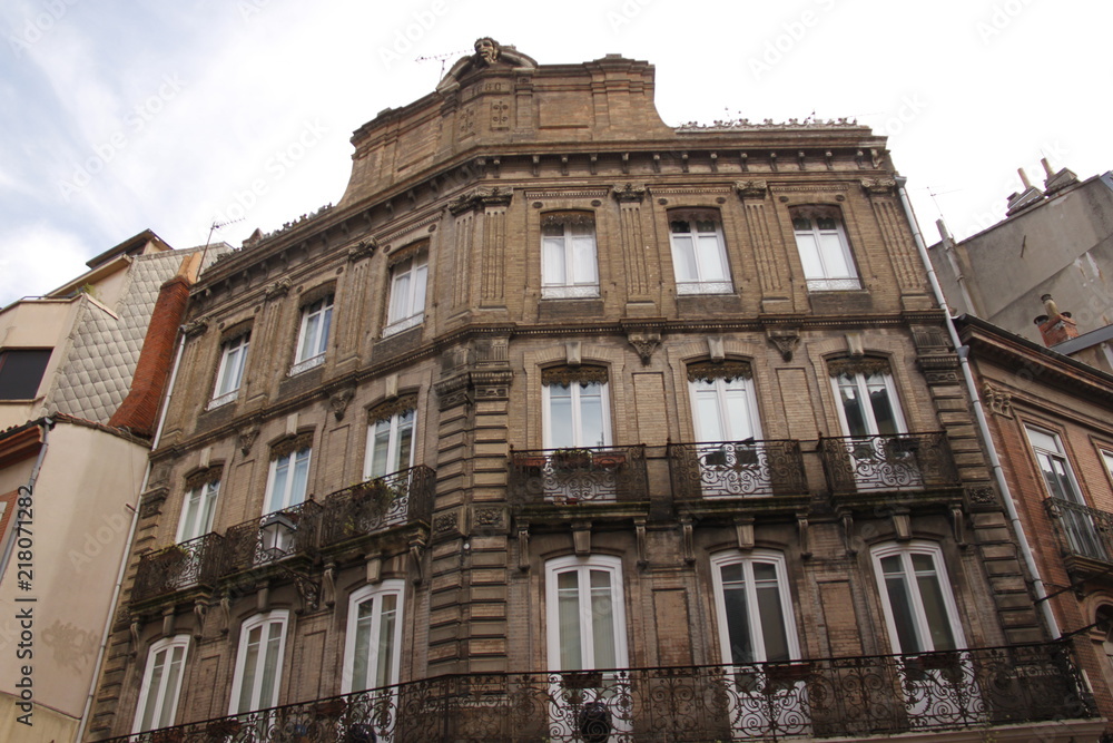 Immeuble ancien à Toulouse, Haute-Garonne