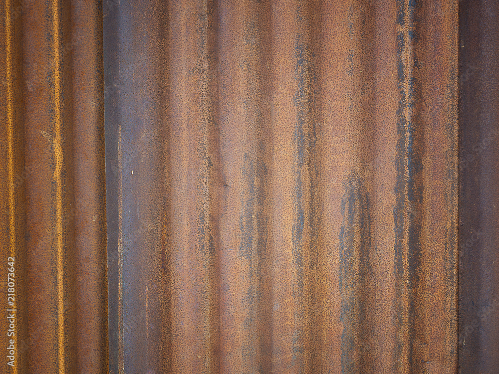 Naklejka premium Color zinc texture old.