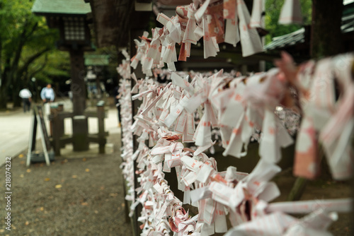 Japanese shrine in tokyo