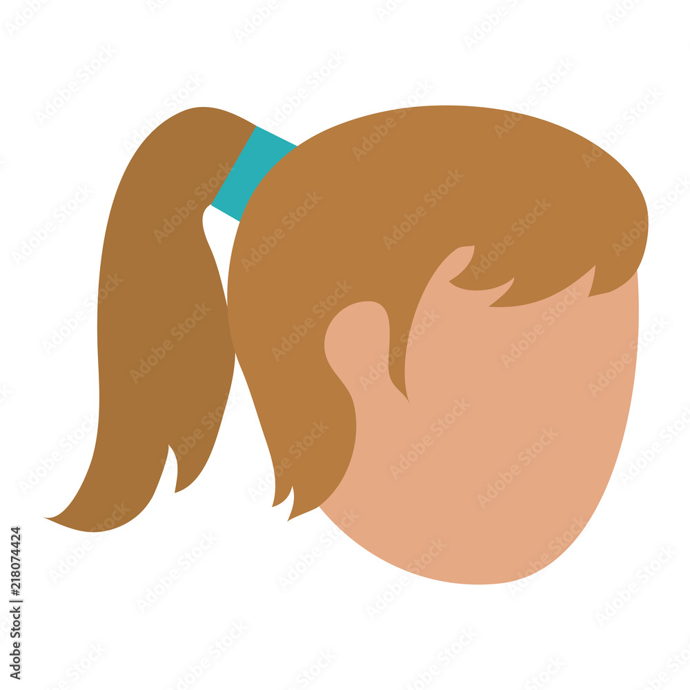Woman faceless head vector illustration graphic design vector illustration graphic design Woman faceless head vector illustration graphic design vector illustration graphic design