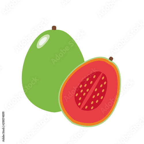 Healthy organic guava