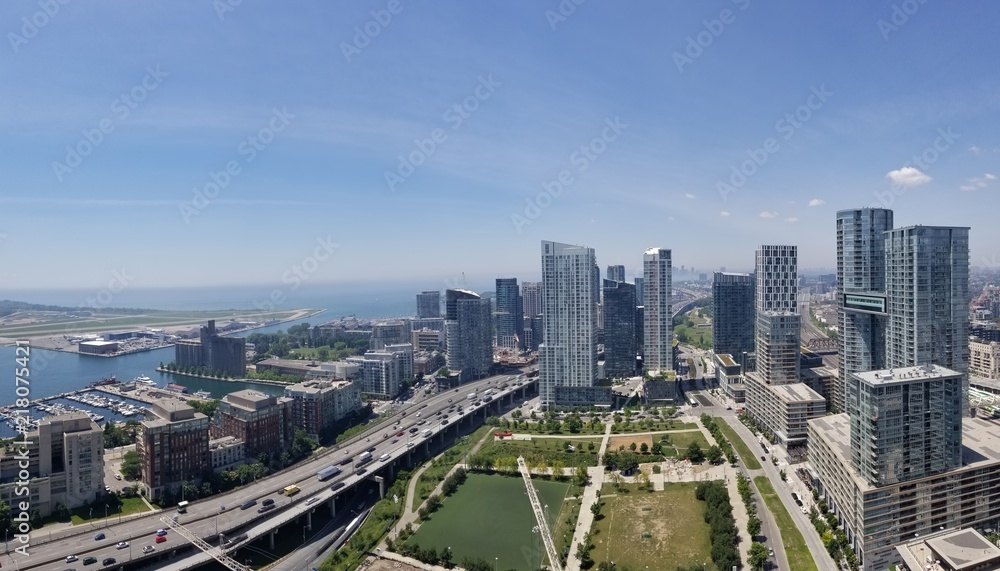 Fototapeta premium Panaroma city views