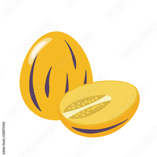 Healthy organic pepino melon