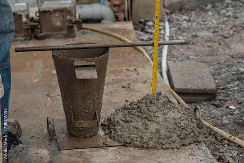 Concrete slump test,concrete density test