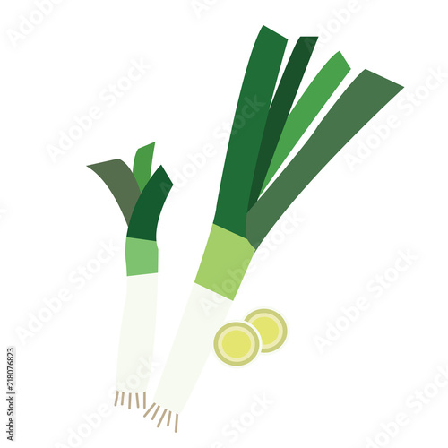 Nature organic vegetable Leek