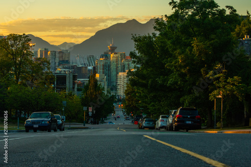 Vancouver at sundown © Daman