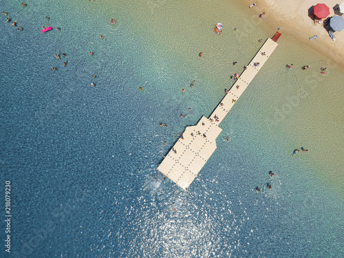 Beach at Ammouliani island ...