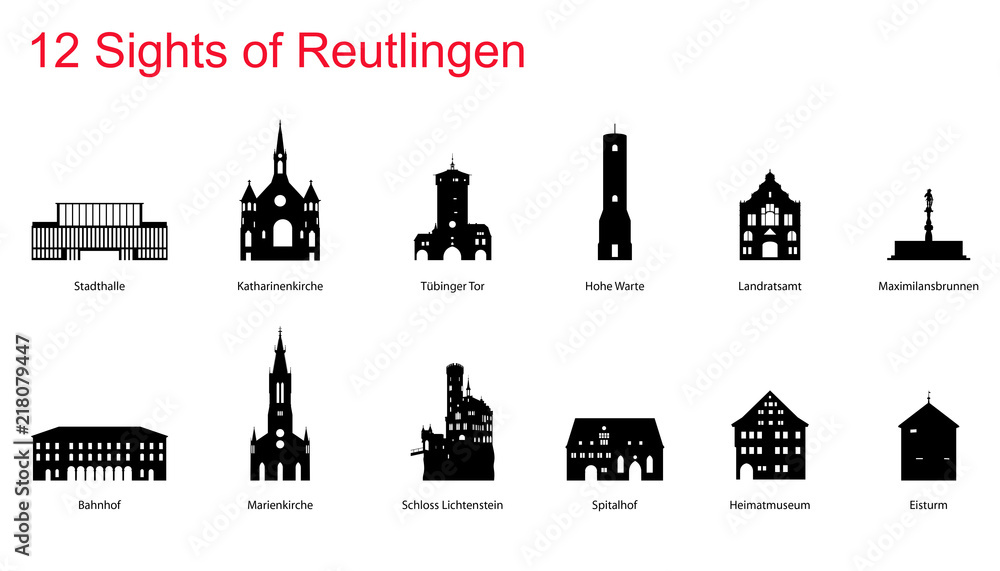 12 Sights of Reutlingen