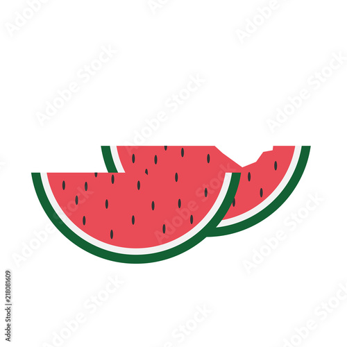 Cartoon object water melon