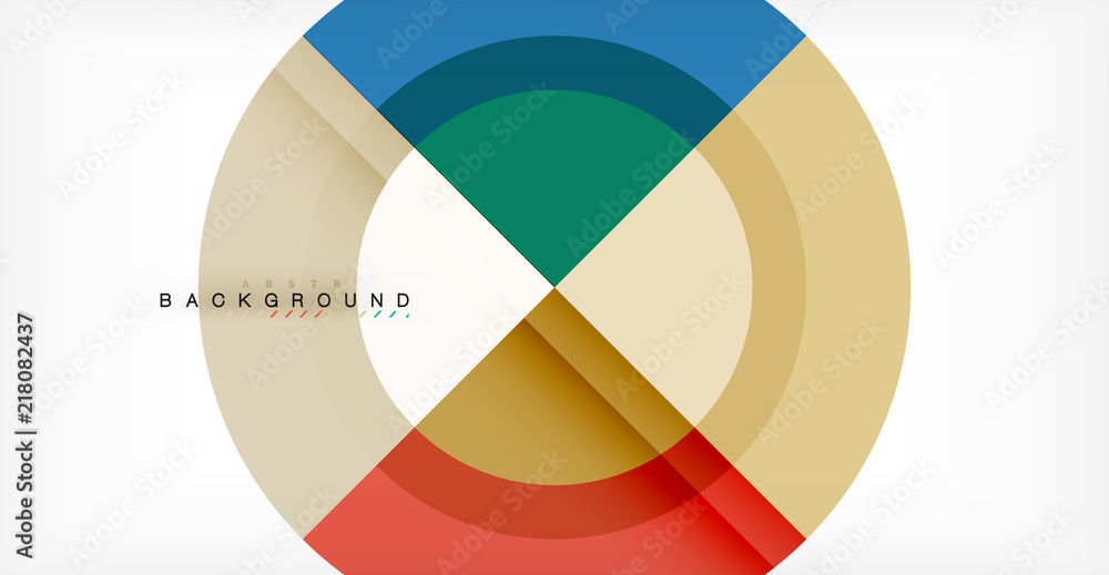Vector circle abstract background Vector circle abstract background