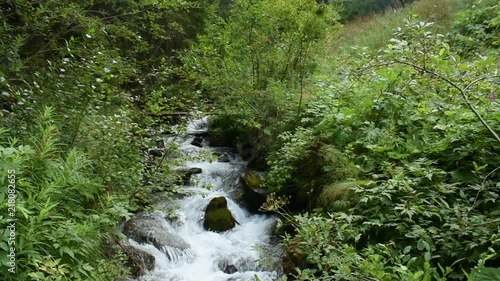 River in Kartitsch, Austria photo