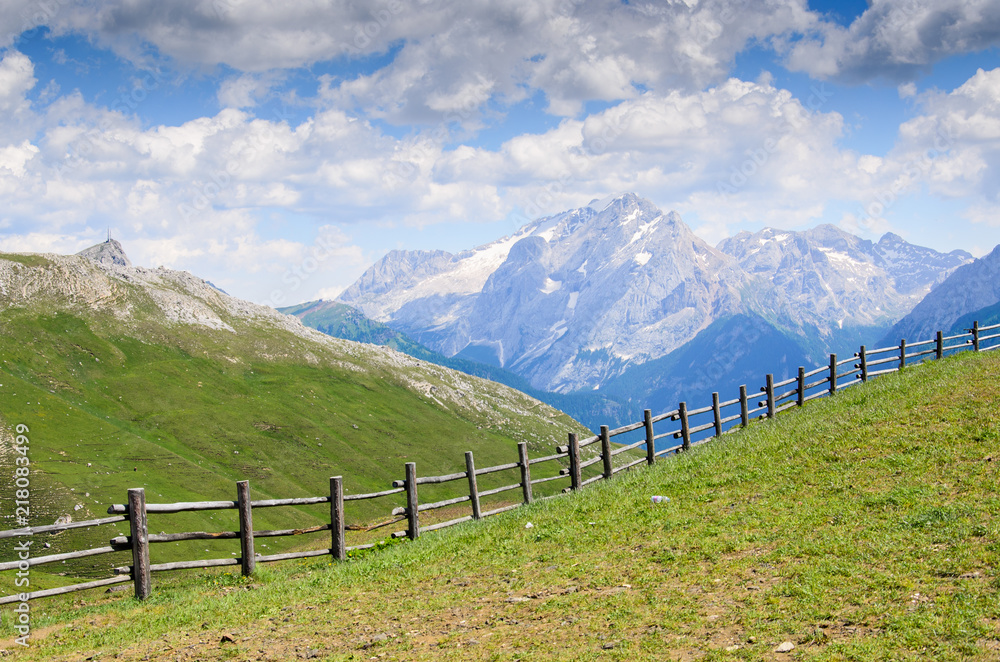 Marmolada, queen of the dolomites, Italy Marmolada, queen of the dolomites, Italy