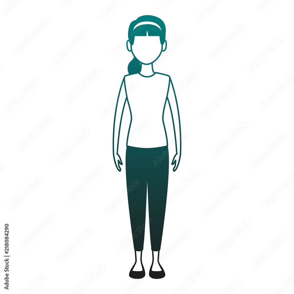 Young woman avatar vector illustration graphic design Young woman avatar vector illustration graphic design