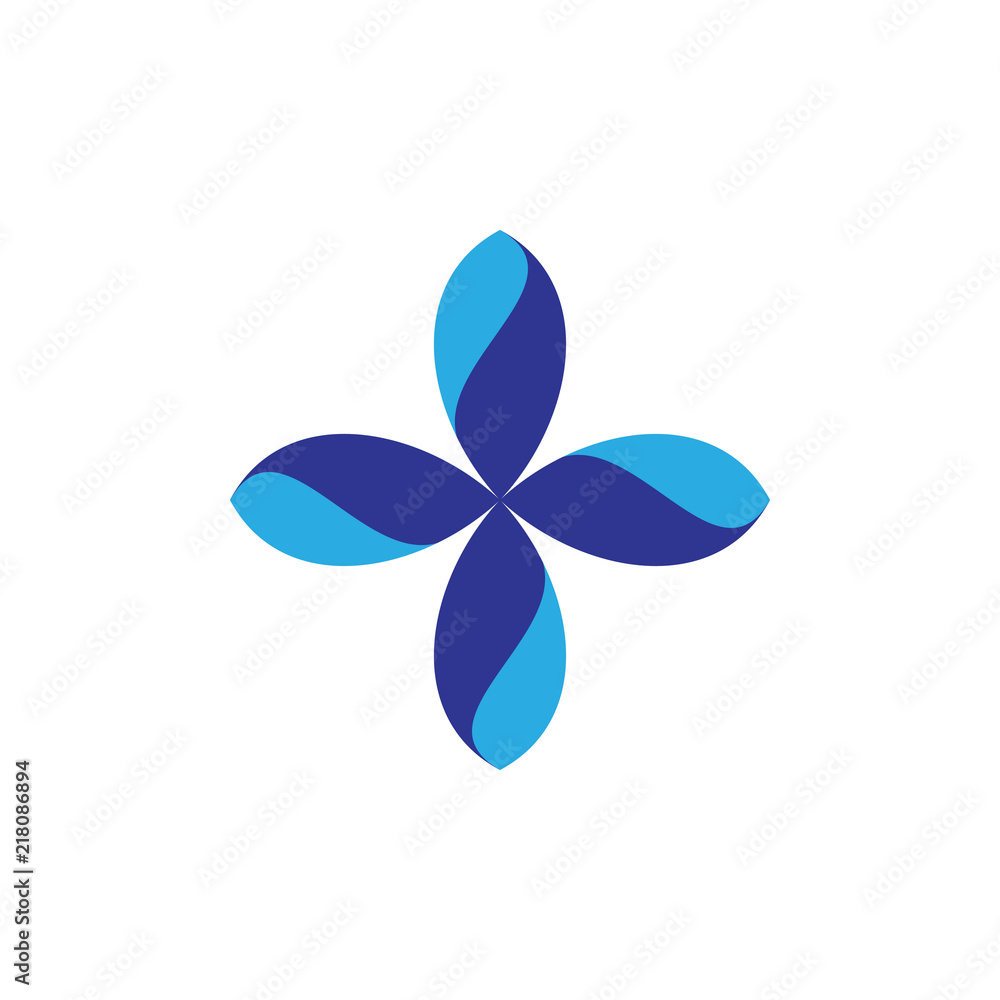 Flower plus logo