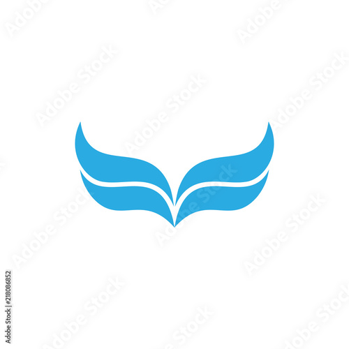 Wing logo vector