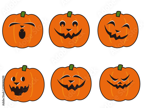 ハロウィン　秋　10月