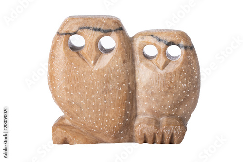 Tableau sur toile Owls isolated