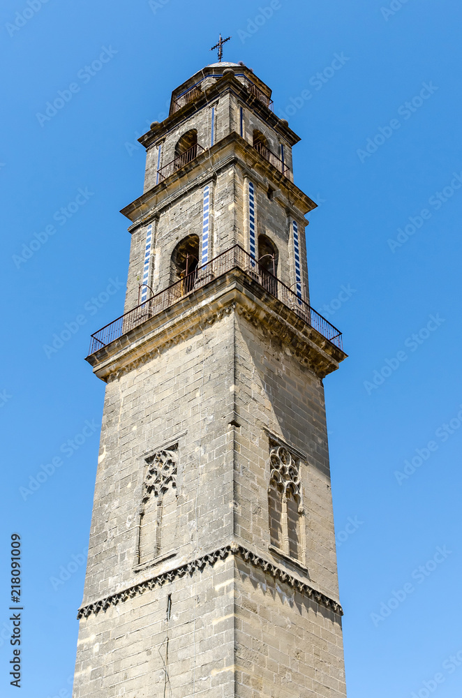 Tower of cathedral Jerez de la Frontera