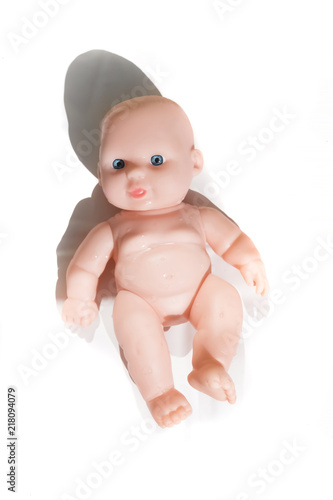 Bebe Poupee Poupon Jouet Nudite Nu Corps Apprendre Enfant Stock Photo Adobe Stock