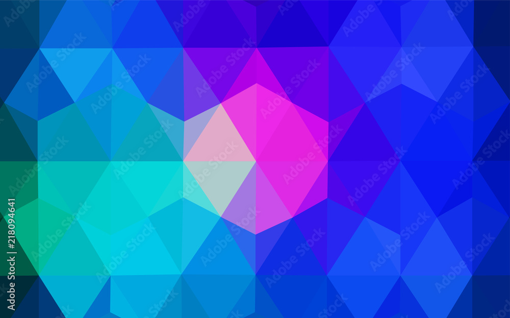 Light Blue, Red vector triangle mosaic texture. Light Blue, Red vector triangle mosaic texture.
