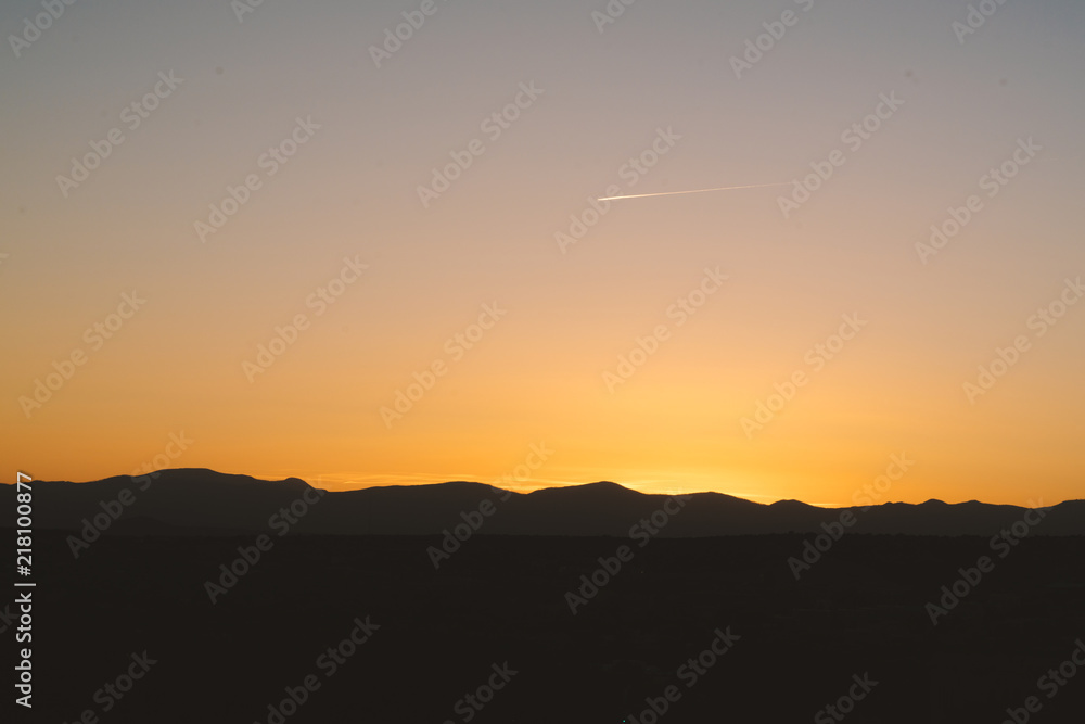 Fototapeta premium Santa Fe w Nowym Meksyku