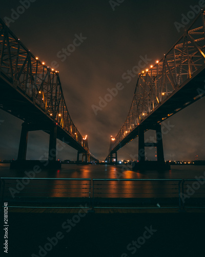 Obraz na płótnie Twin bridges w salonie
