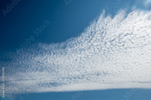blue sky with cloud. Background with clouds on blue sky.