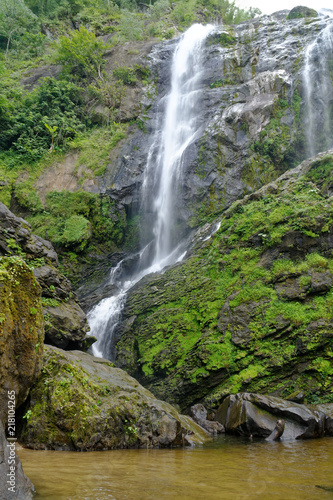 water falls in Thailand after rai 