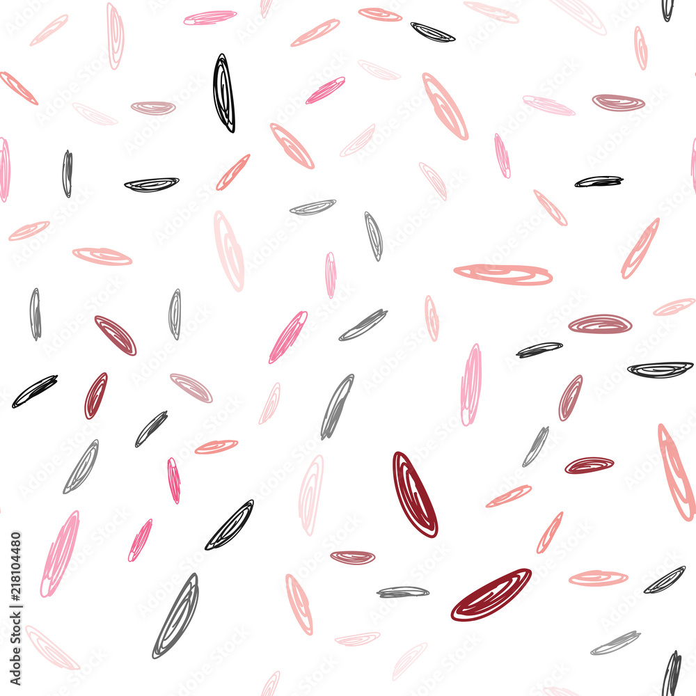 Light Red vector seamless cover with spots. Light Red vector seamless cover with spots.