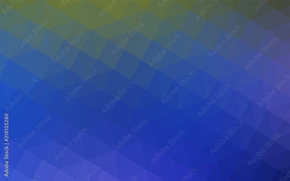 Light Blue, Green vector abstract polygonal background. Light Blue, Green vector abstract polygonal background.