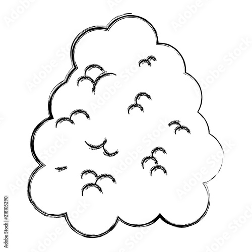 grunge ecology bush leaves nature plant