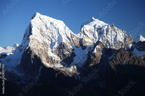 Amazing mountains on Himalayas - Nepal.