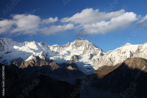 Amazing mountains on Himalayas - Nepal.