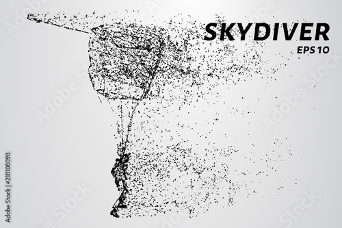 Skydiver of the particles.