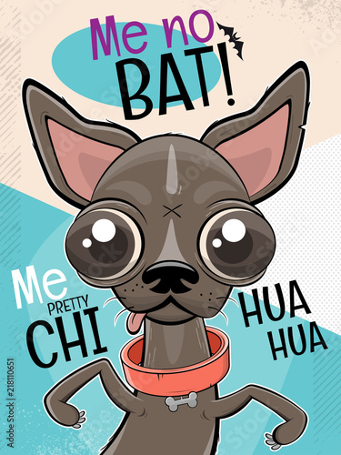 zabawna-ilustracja-psa-chihuahua