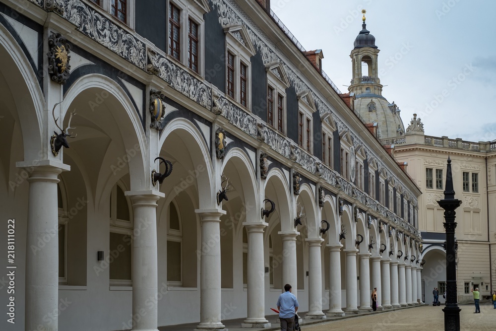 Fototapeta premium Dresden Architektur Sehenswürdigkeit