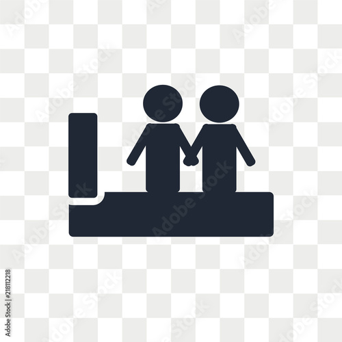 Funeral vector icon isolated on transparent background, Funeral logo design