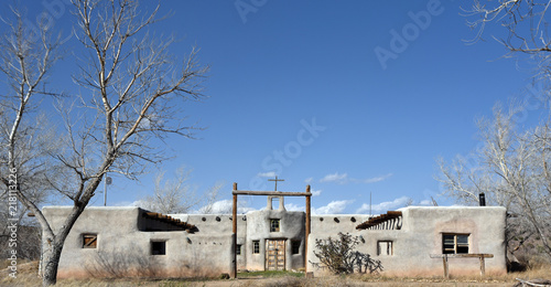Wallpaper Mural Santa Fe Church stable Torontodigital.ca