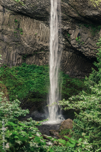 Latourell Falls waterfall along the Columbia River Gorge