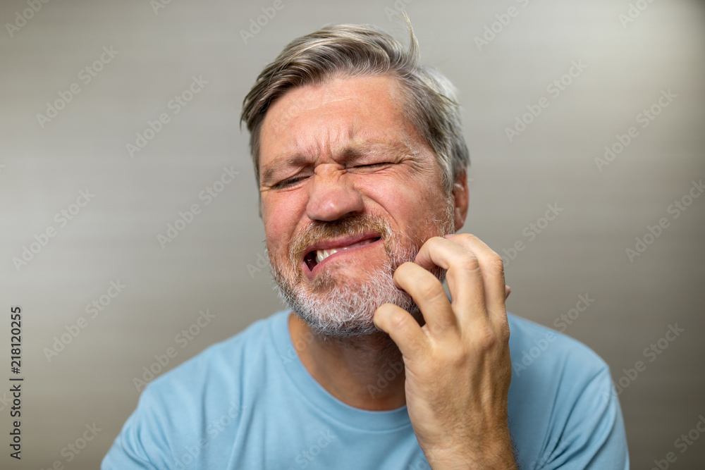 Obraz premium Male portraits. Various emotions. 