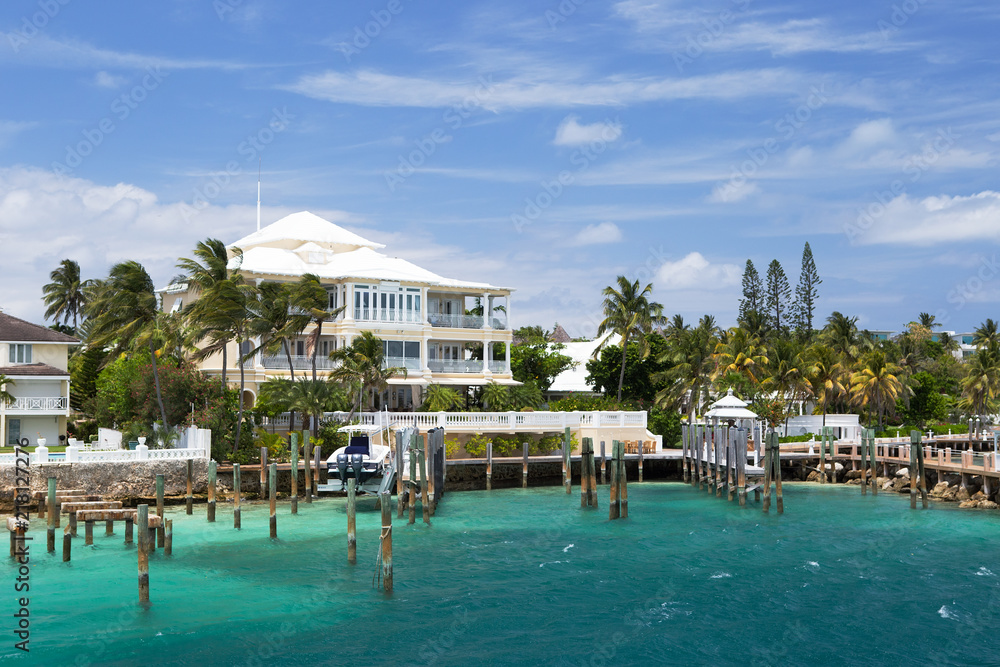 Luxury Villa, Paradise Island, Nassau, the Bahamas.