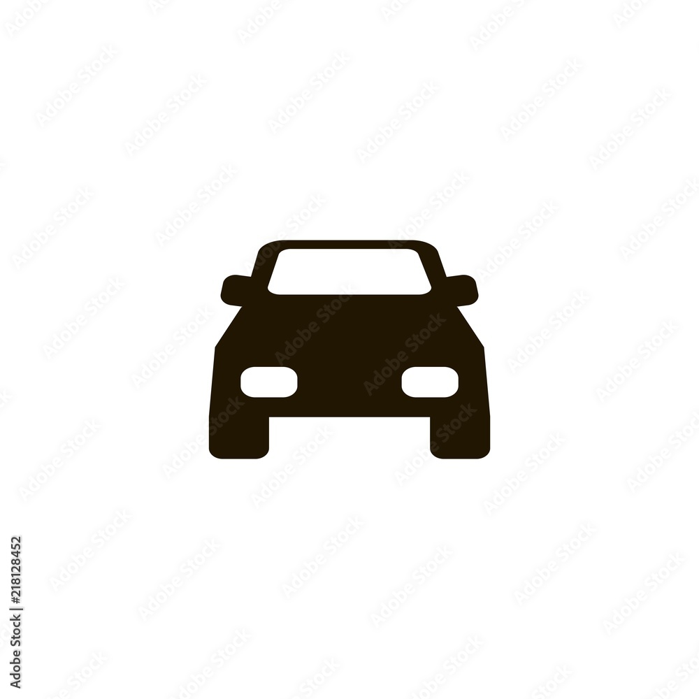 Car icon. flat design