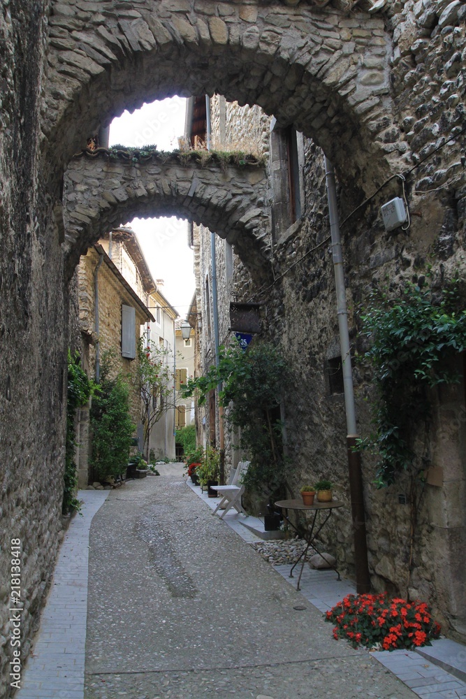 Obraz premium ruelles de Chatillon-en-Diois, 26