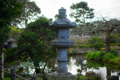 Pond in Japanese Tea Garden