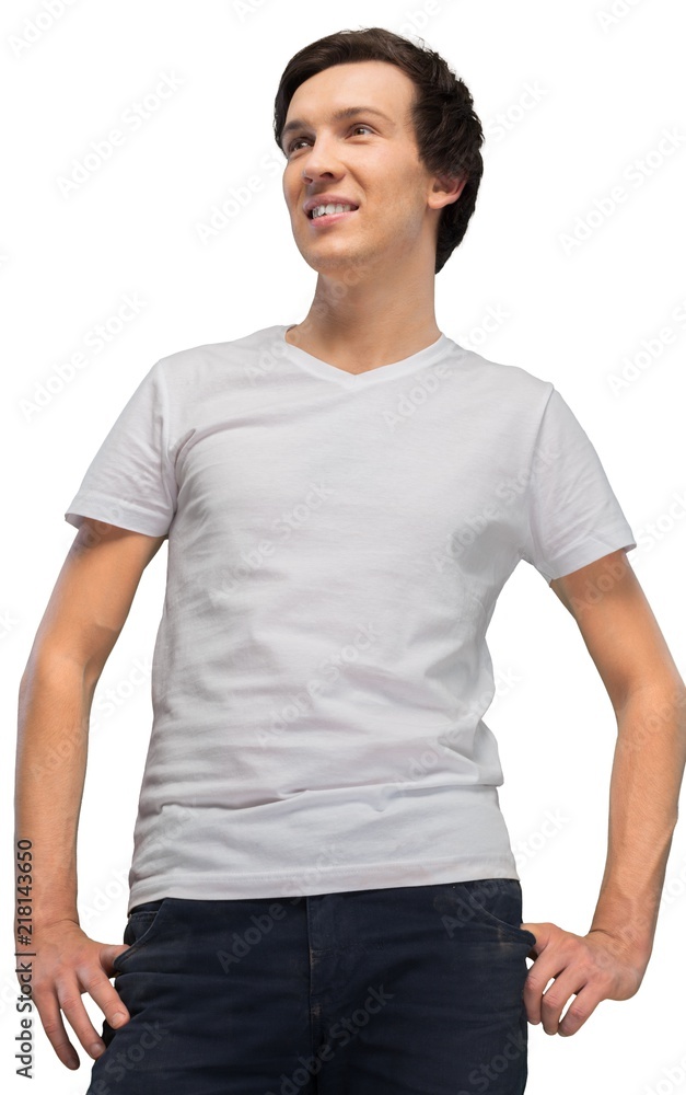 Portrait of Smiling Young Man Isolated on Transparent Background Portrait of Smiling Young Man Isolated on Transparent Background