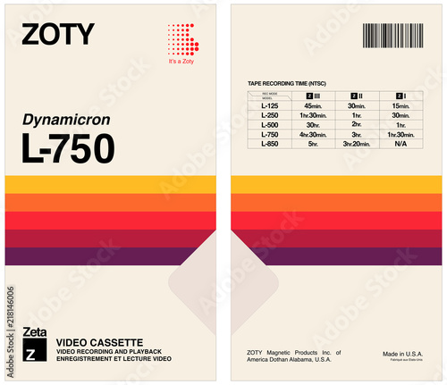 Tape and box vector