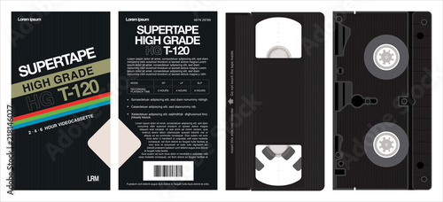 Tape and box vector