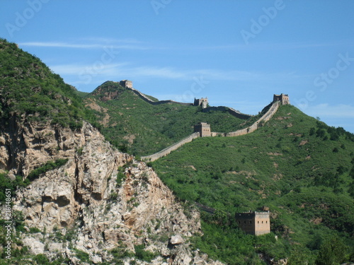 The great wall of china from Sinatai back in 2008