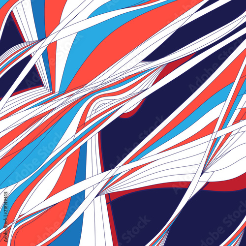 Abstract multicolored background