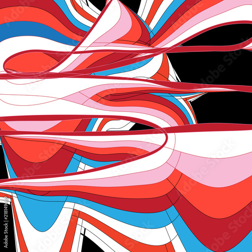 Abstract multicolored background